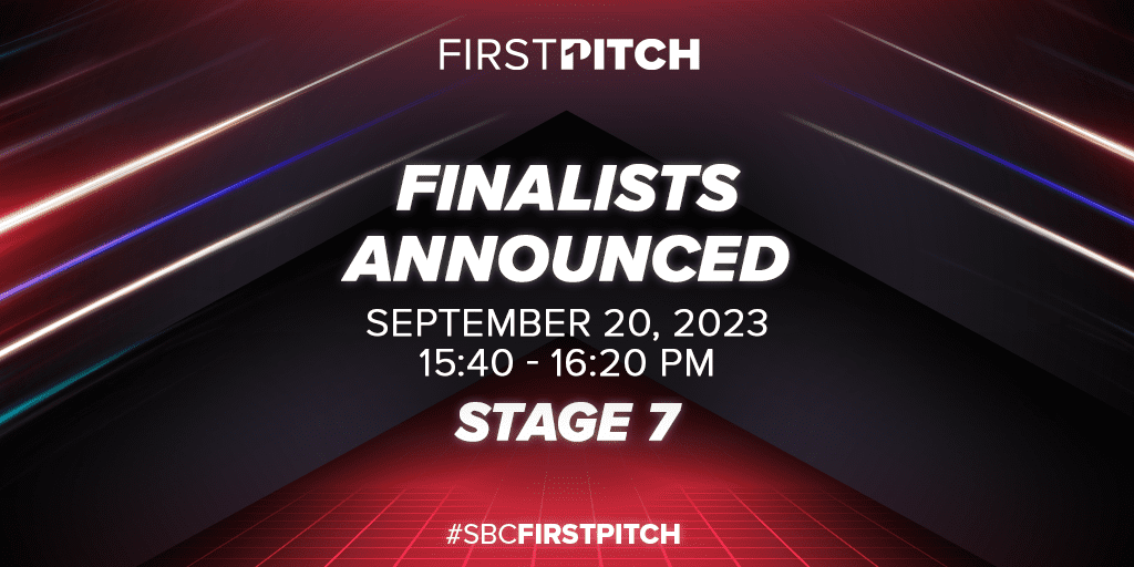 Top Five Startups Unveiled for SBC First Pitch Barcelona's Second Round 1 Top Five Startups Unveiled for SBC First Pitch Barcelona's Second Round